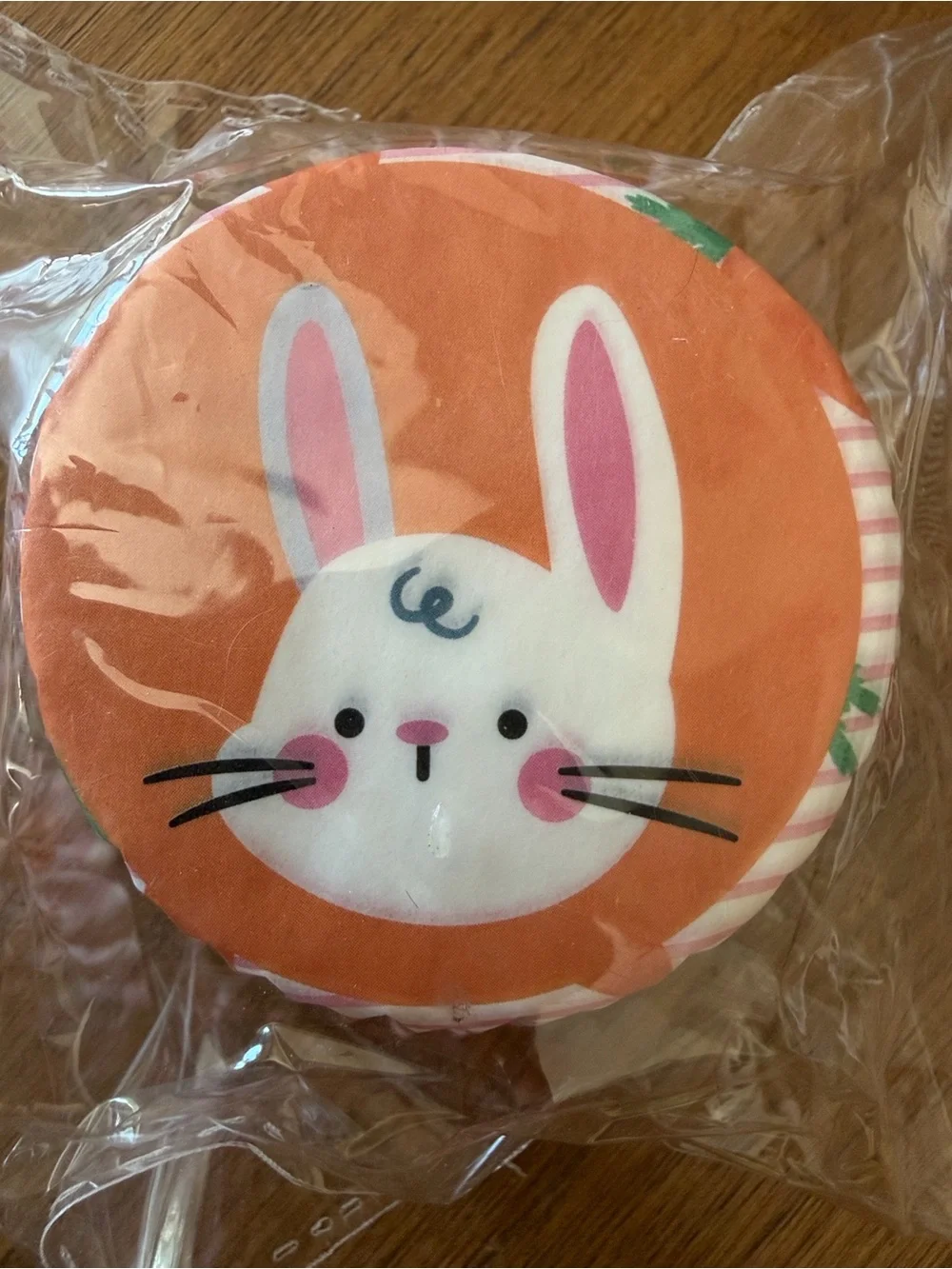 Hobby Lobby Orange Bunny Cupcake Kit with Carrot Picks